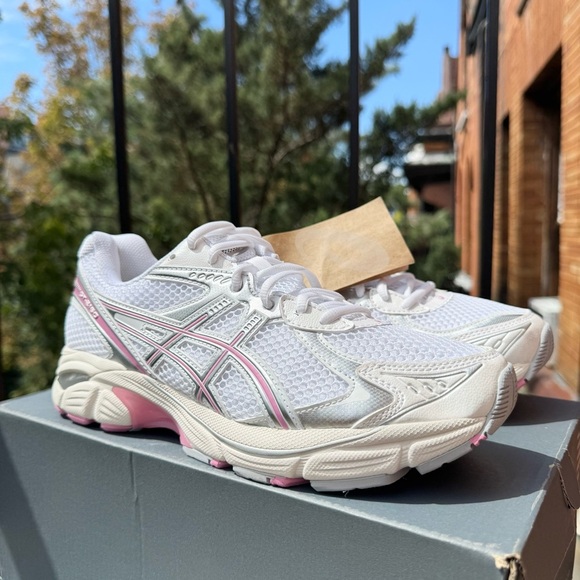 New ASICS GT-2160 Sneakers Shoes in Sweet Pink White Women's Size 7 - Picture 5 of 11